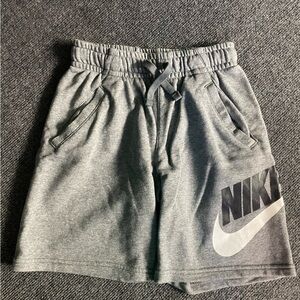 Nike Heather Gray Sports Shorts